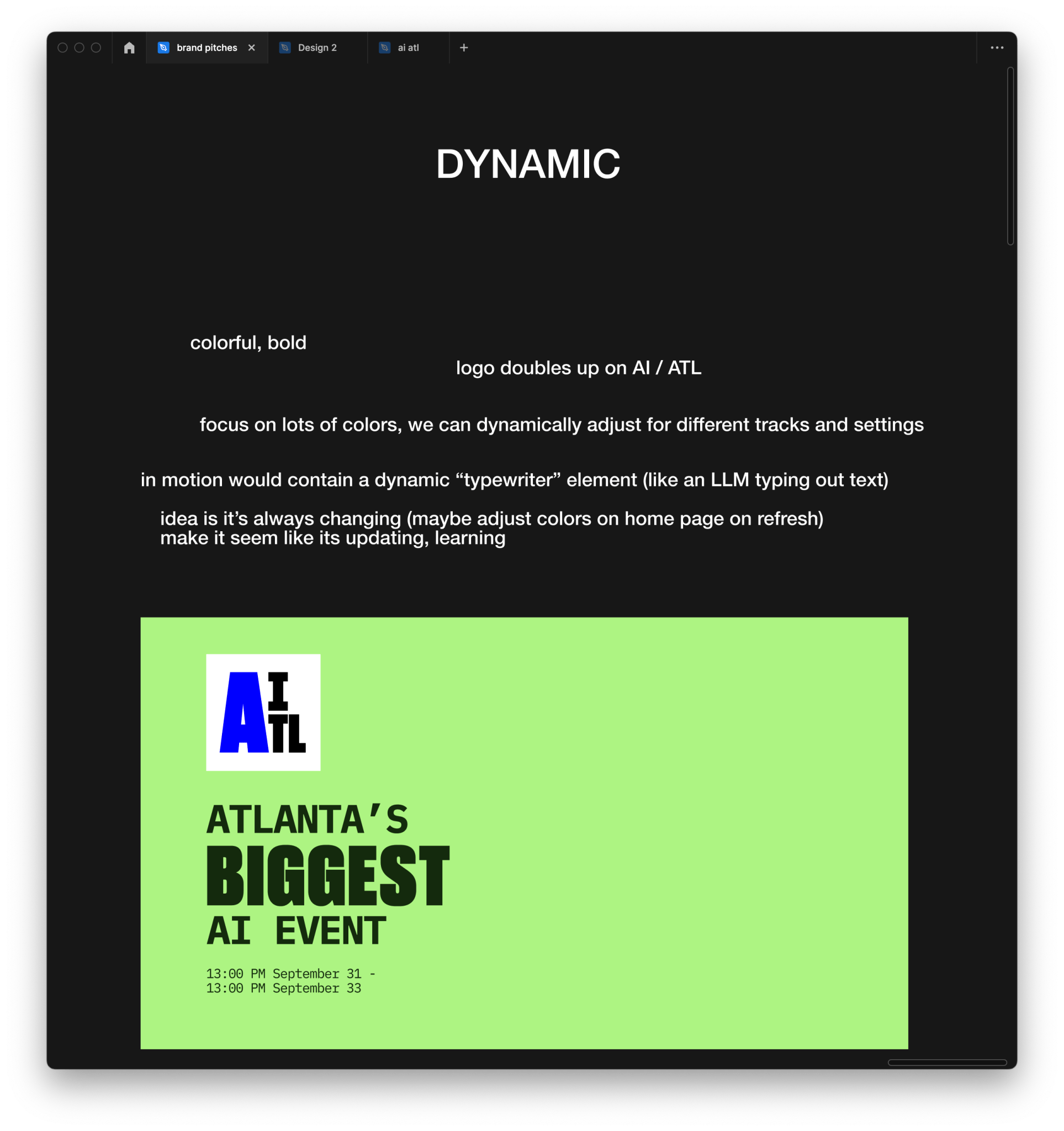 Dynamic